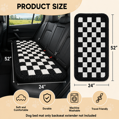 Premium Plush Dog Travel Bed