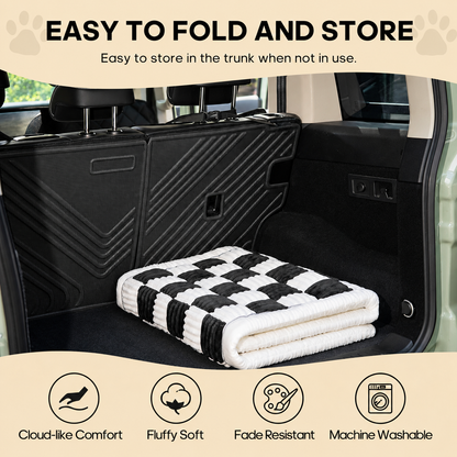 Premium Plush Dog Travel Bed