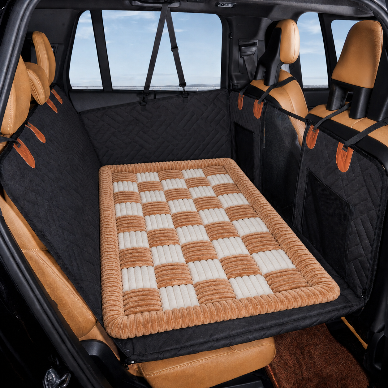 Premium Plush Dog Travel Bed