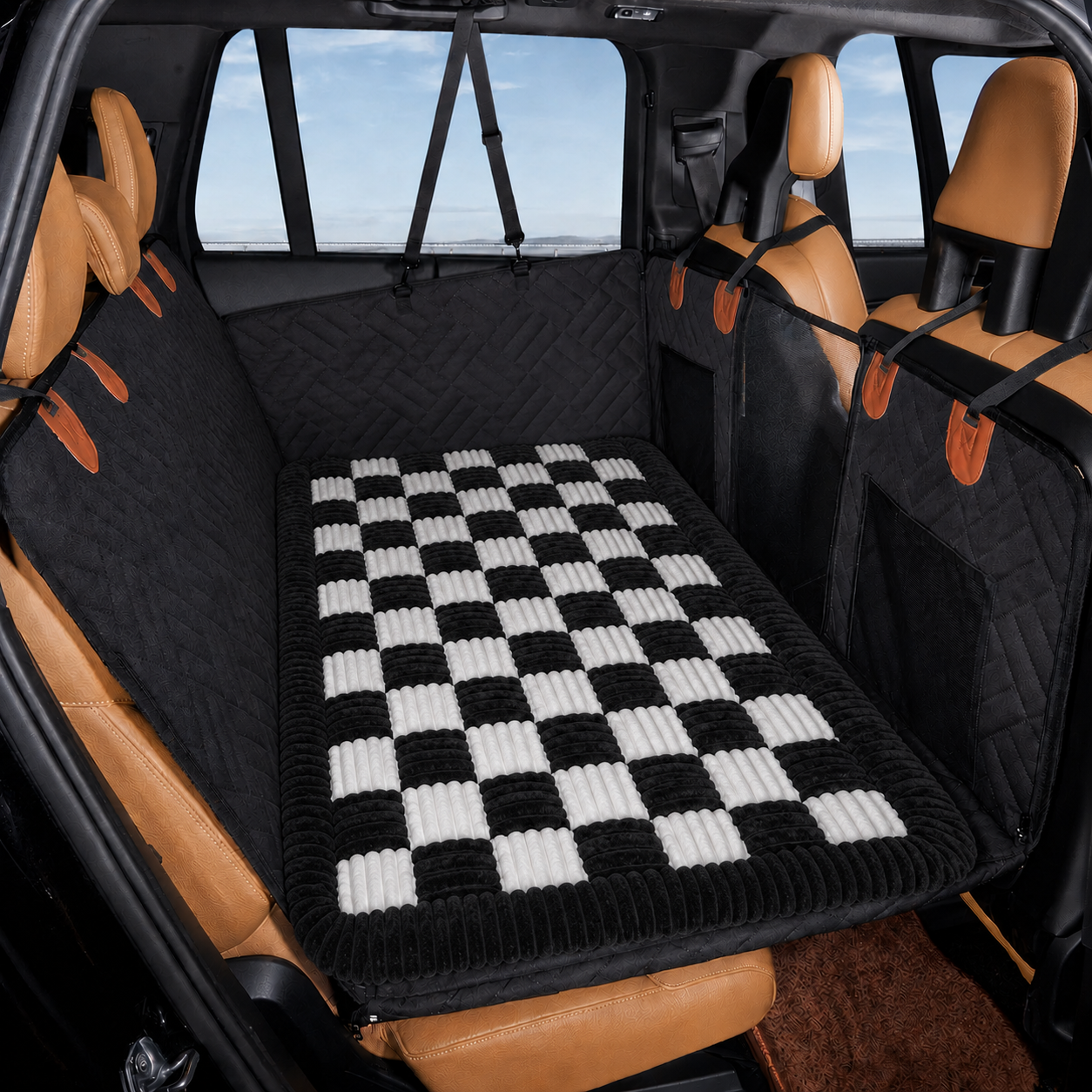 Premium Plush Dog Travel Bed