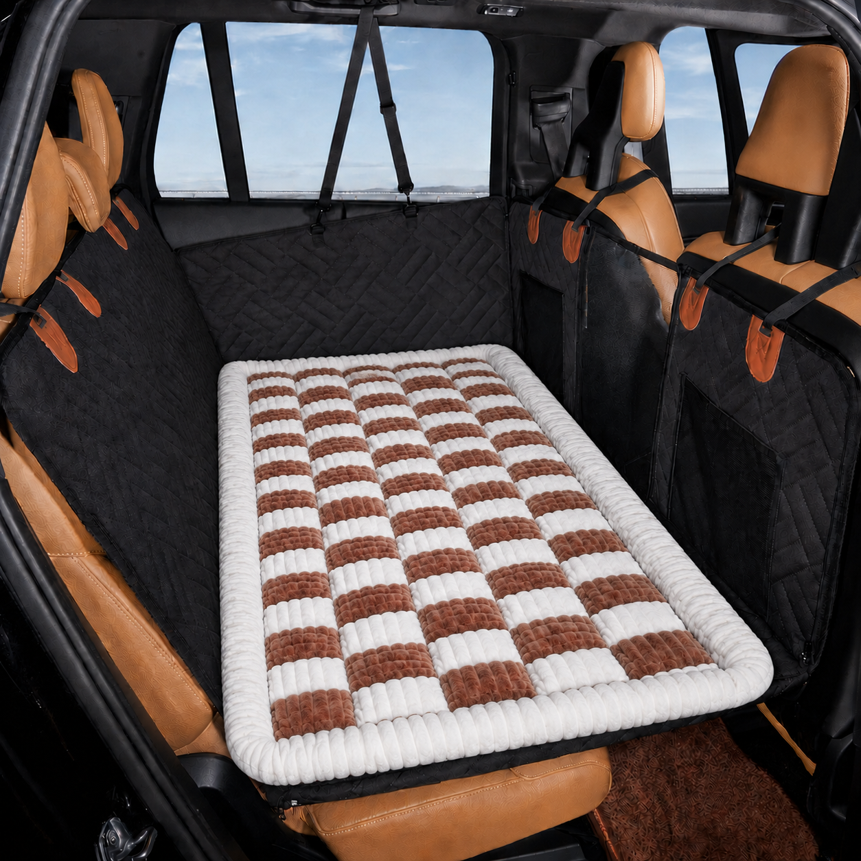 Premium Plush Dog Travel Bed