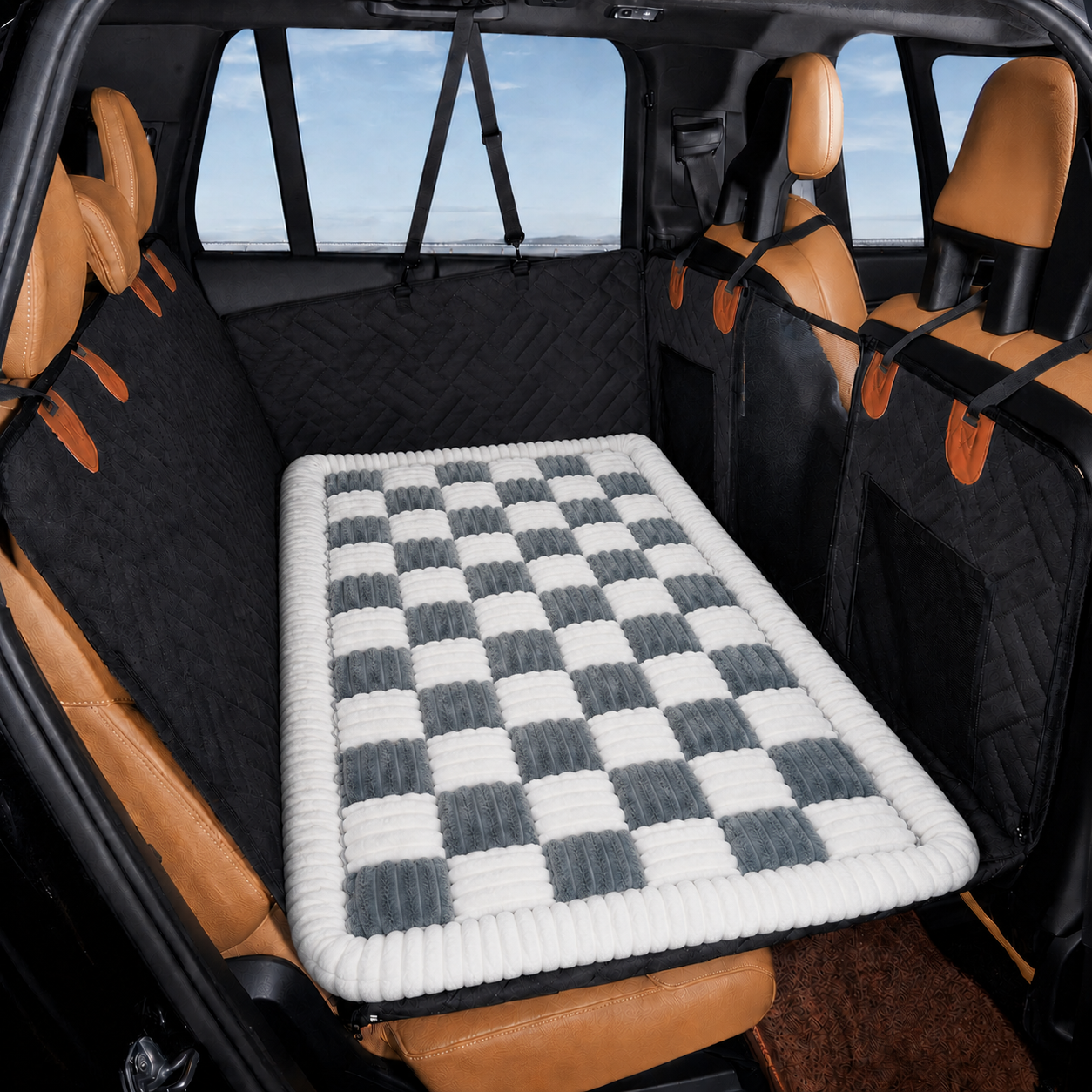 Premium Plush Dog Travel Bed