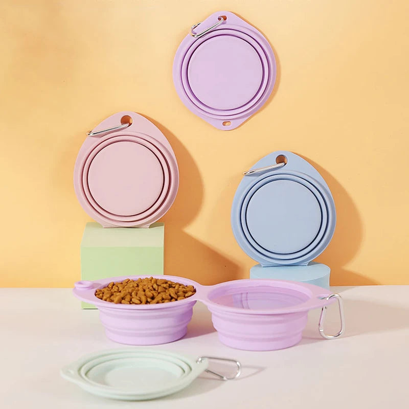 PawniMates Travel Duo Bowl