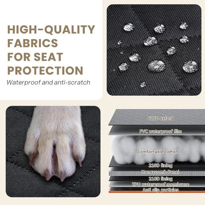 Dog car seat Foldable & waterproof Extender