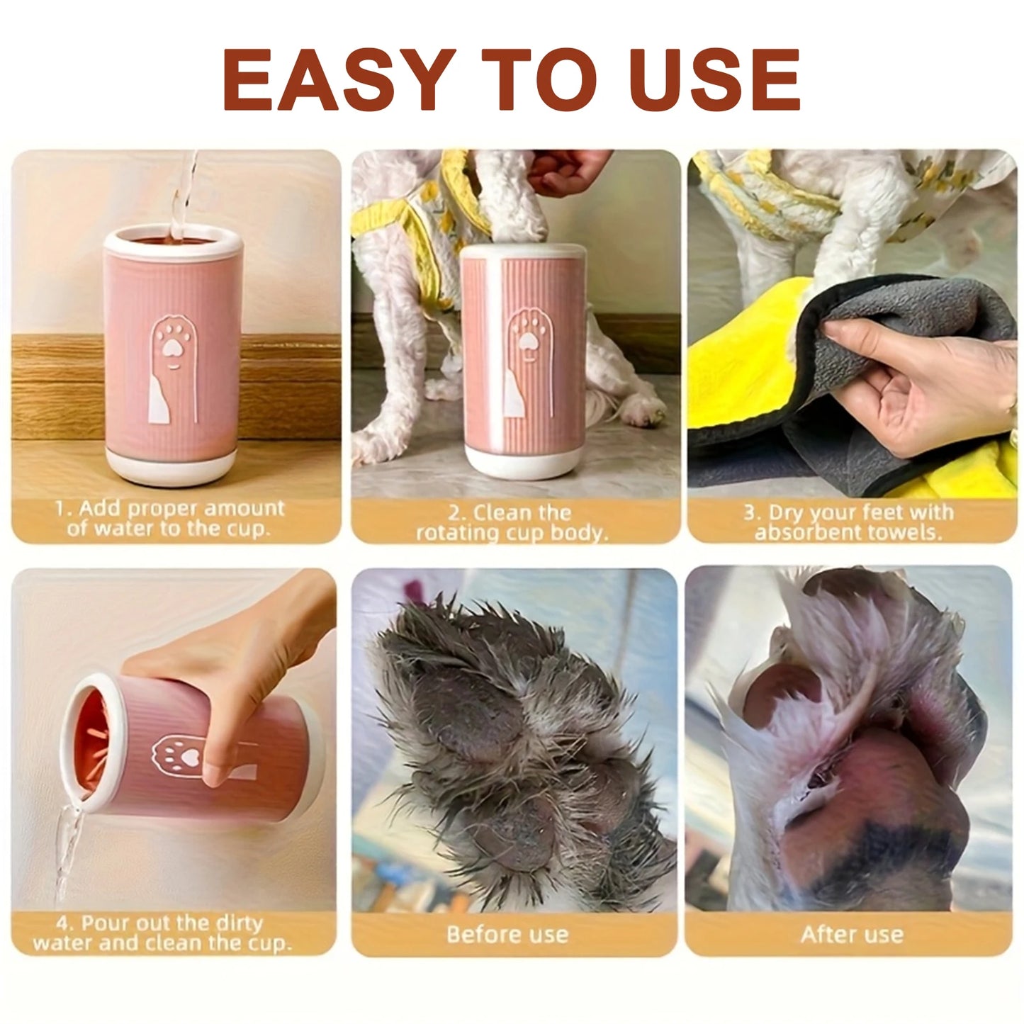 PawniMates Paw Clean Cup