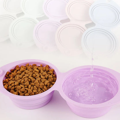PawniMates Travel Duo Bowl