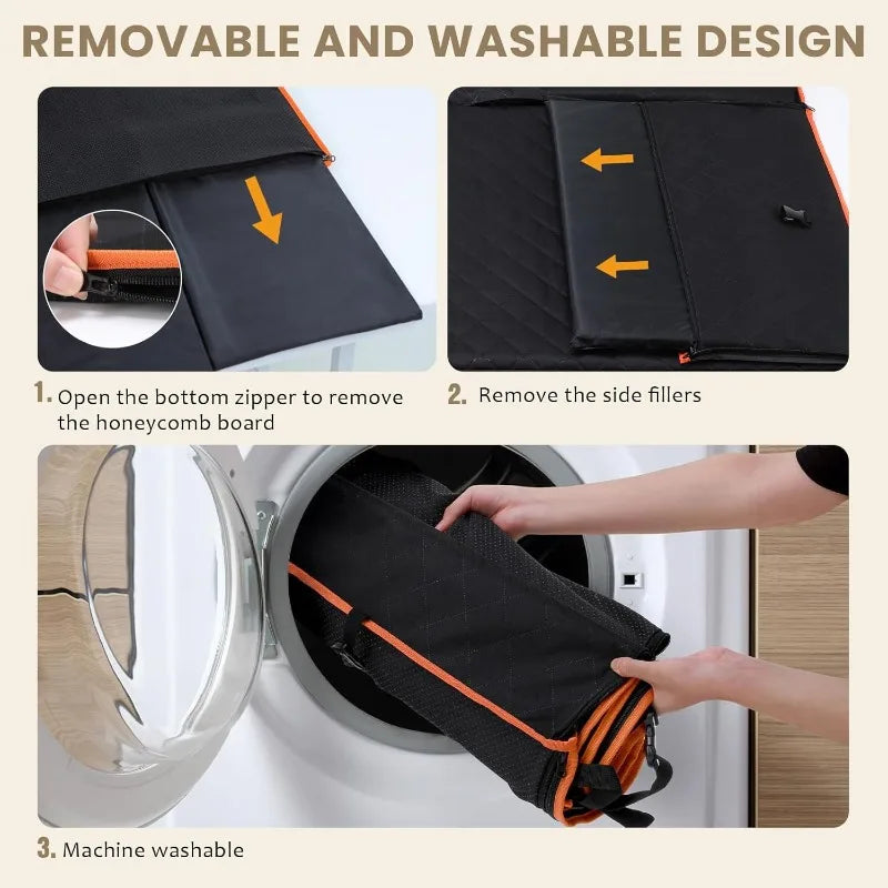 Dog car seat Foldable & waterproof Extender
