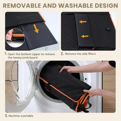 Dog car seat Foldable & waterproof Extender
