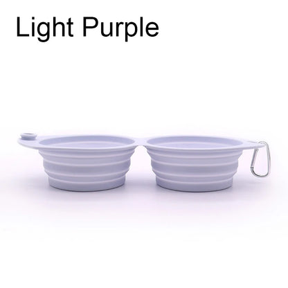 PawniMates Travel Duo Bowl